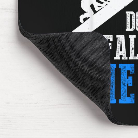 Rule Number One Don't Fall Off The Roof Roofing Co Mousepad (Ecke)