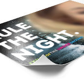 "Rule The Night" 6x4 Art Foto (Ecke)