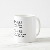 Rule Van Driver Kaffeetasse (VorderseiteRechts)
