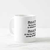 Rule Van Driver Kaffeetasse (Vorderseite Links)