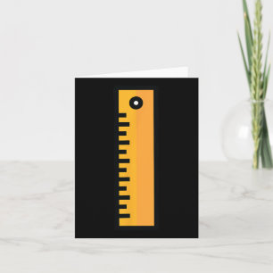 Ruler Halloween-Kostüm für LehrerInnen Karte