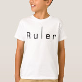 Ruler T-Shirt (Vorderseite)