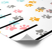 Ruler-Wachstumsdiagramme für personalisiertes Kind Poster (Ecke)