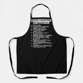 Rules for dating my daughter schürze (Vorderseite)