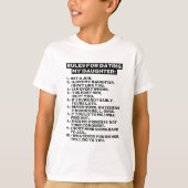 Rules for dating my daughter T-Shirt (Vorderseite)