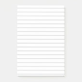 Rulled Line Post-it-Notes Post-it Klebezettel (Vorderseite)