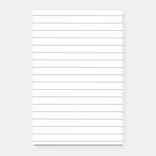Rulled Line Post-it-Notes Post-it Klebezettel (Vorderseite)