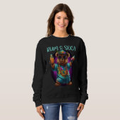 Rum And Soca Soca Fans Caribbean Carnival Party Me Sweatshirt (Vorne ganz)