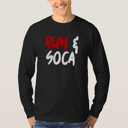 Rum and Soca   T-Shirt (Vorderseite)