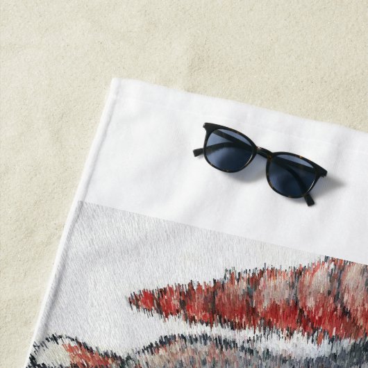 Rum Cay, Bahamas, Muscheln: Strandhandtuch (Beispiel)