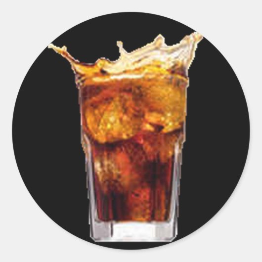 Rum & Cola Sticker (Vorderseite)