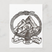 Rum Doodle Postkarte (Vorderseite)