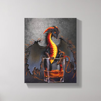 Rum Dragon 8x10 Canvas Print Leinwanddruck