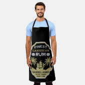Rum Drinker Geschenk Schürze (Getragen)