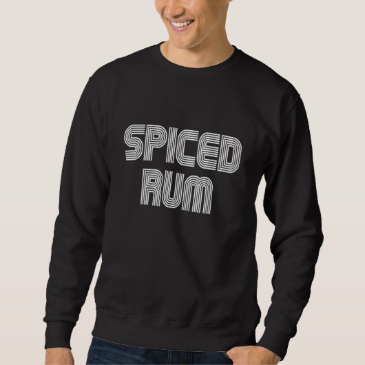 Rum Food Retro 70er 80er Sweatshirt (Vorderseite)