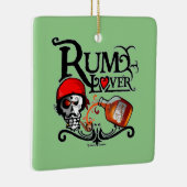 Rum Liebhaber Keramikornament (Rechts)