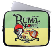 Rum Liebhaber Laptopschutzhülle (Vorderseite)