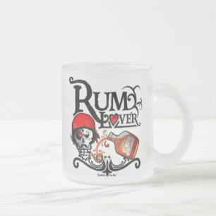 Rum Liebhaber Mattglastasse