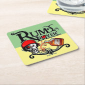 Rum Liebhaber Rechteckiger Pappuntersetzer (angewinkelt)