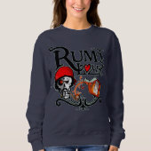 Rum Liebhaber Sweatshirt (Vorderseite)