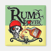 Rum lover Magnet (Vorne)