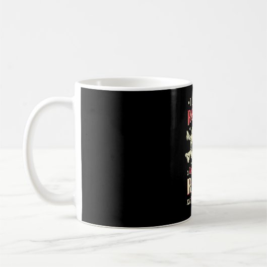 Rum Pirate Bestes Geschenk Kaffeetasse (Links)