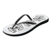 Rum Pirate Drink Thunder_Cove Badesandalen (Schrägansicht)