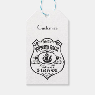 Rum Pirate Drink Thunder_Cove Geschenkanhänger