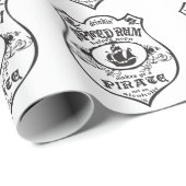 Rum Pirate Drink Thunder_Cove Geschenkpapier (Rolleneckpunkt)
