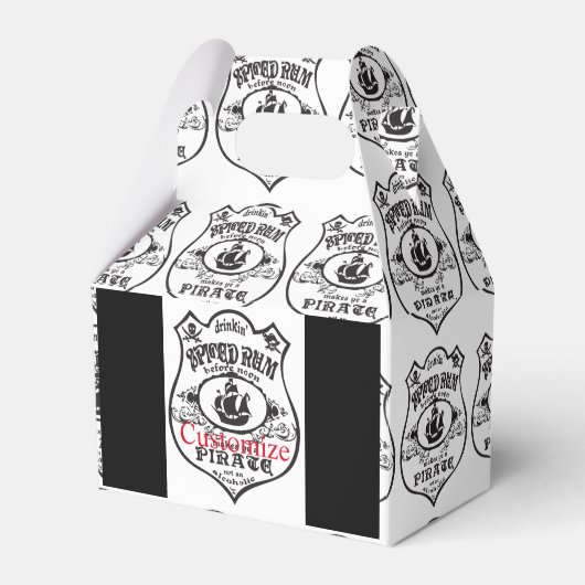 Rum Pirate Drink Thunder_Cove Geschenkschachtel (Vorderseite)