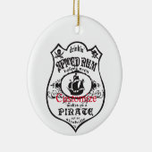 Rum Pirate Drink Thunder_Cove Keramik Ornament (Rechts)