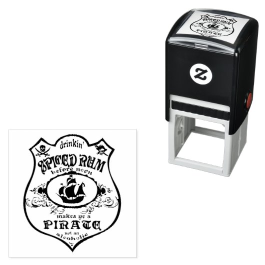 Rum Pirate Drink Thunder_Cove Permastempel (Beispiel)