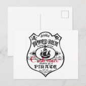 Rum Pirate Drink Thunder_Cove Postkarte (Vorne/Hinten)