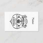 Rum Pirate Drink Thunder_Cove  Visitenkarte (Rückseite)