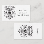 Rum Pirate Drink Thunder_Cove  Visitenkarte (Vorne/Hinten)