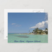 Rum Point - Cayman Islands Postkarte (Vorne/Hinten)
