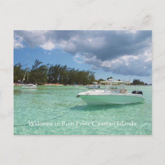 Rum Point Cayman Islands Postkarte