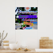 Rum Point Caymans Poster (Küche)