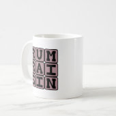Rum Raisin, Eiscreme-Geschmack Kaffeetasse (Vorderseite Links)
