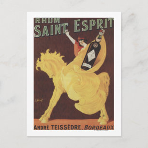Rum Saint Esprit - Andre Teissedre Promo Postkarte