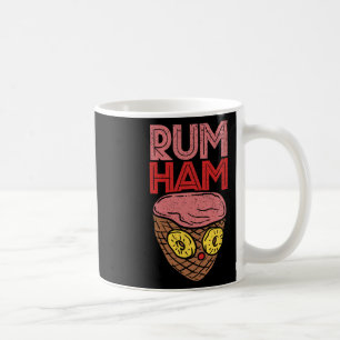Rum-Schinken-T-Shirt I Lustiges Bbq S  Kaffeetasse