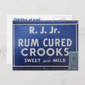 Rum Soaked Crooks Postkarte (Vorne/Hinten)
