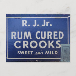 Rum Soaked Crooks Postkarte