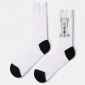 RUM Socken (Linkes Detail)