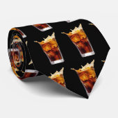 Rum u. ColaTie Krawatte (Gerollt)