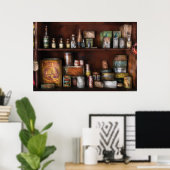 Rum und Tabak Poster (Heimbüro)
