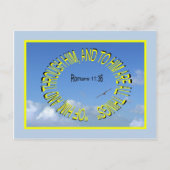 RUMÄNE 11:36 Postkarte (Vorderseite)