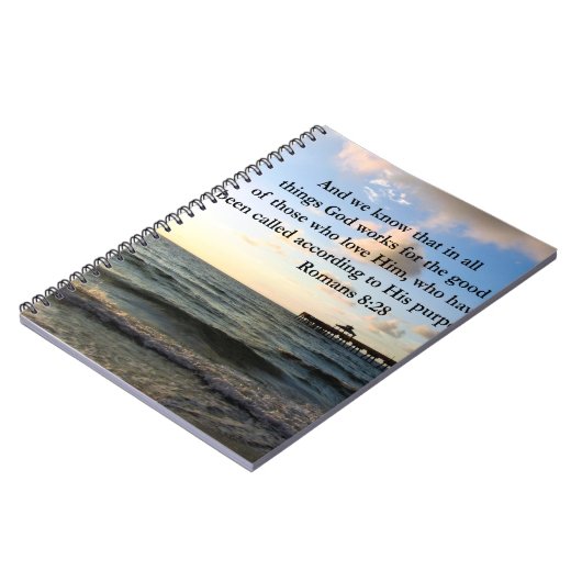 RUMÄNE 8:28 BIBLE NOTIZBLOCK (Linke Seite)