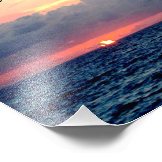 RUMÄNE 8:28 GLAUBEN FOTODRUCK (Ecke)