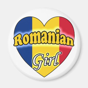 Rumäne Girl Magnet